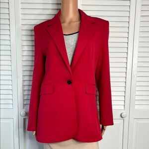 PRICE IS FIRM - MANGO Red Blazer Size Medium
